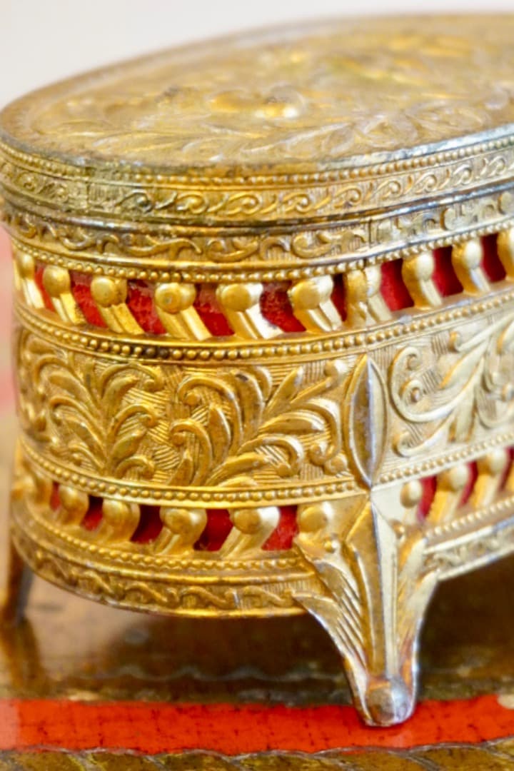 イギリス アンティーク ジュエリーケース 1920's