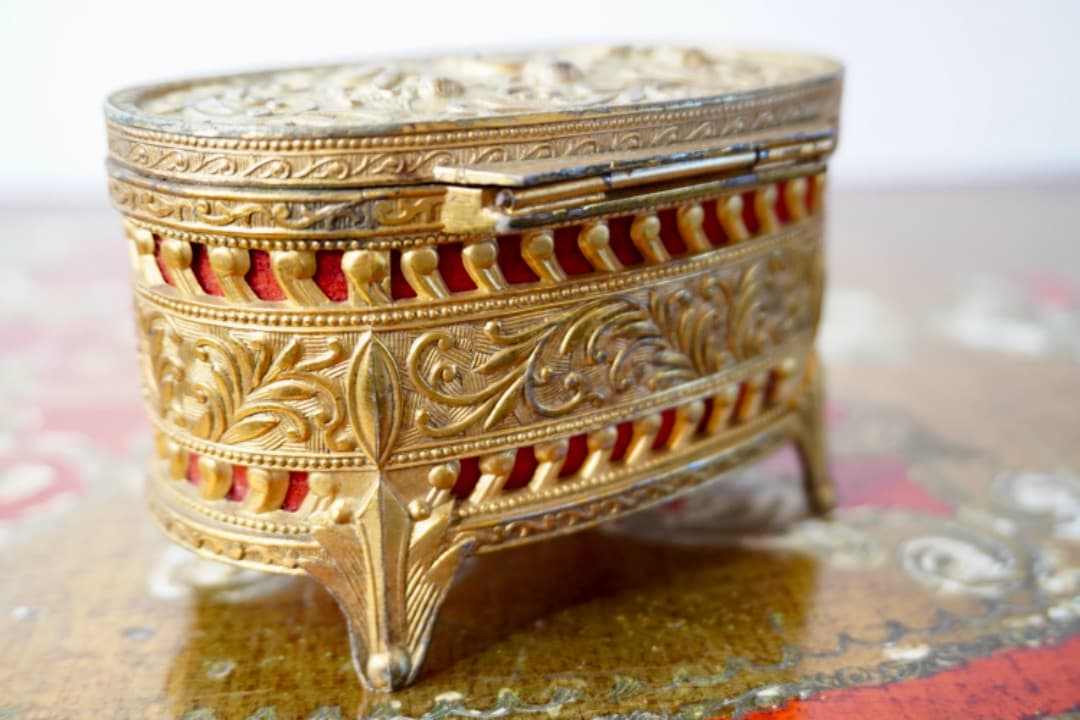 イギリス アンティーク ジュエリーケース 1920's