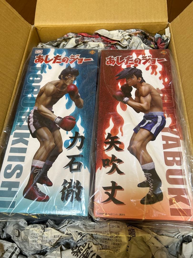 新品未開封】あしたのジョー　矢吹丈　力石徹　スタチューフィギュア