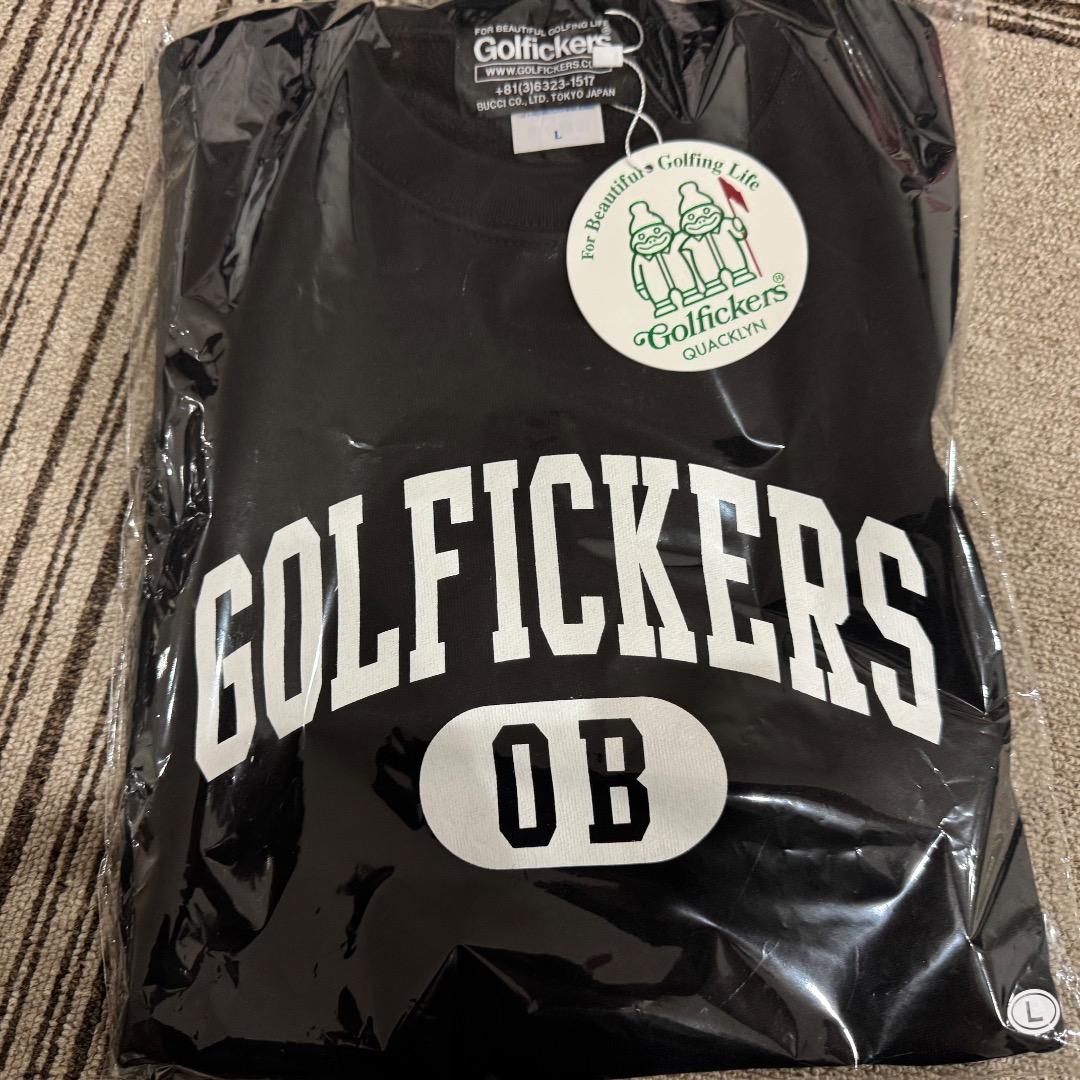 Golfickers Half Sweat ブラック Lサイズ