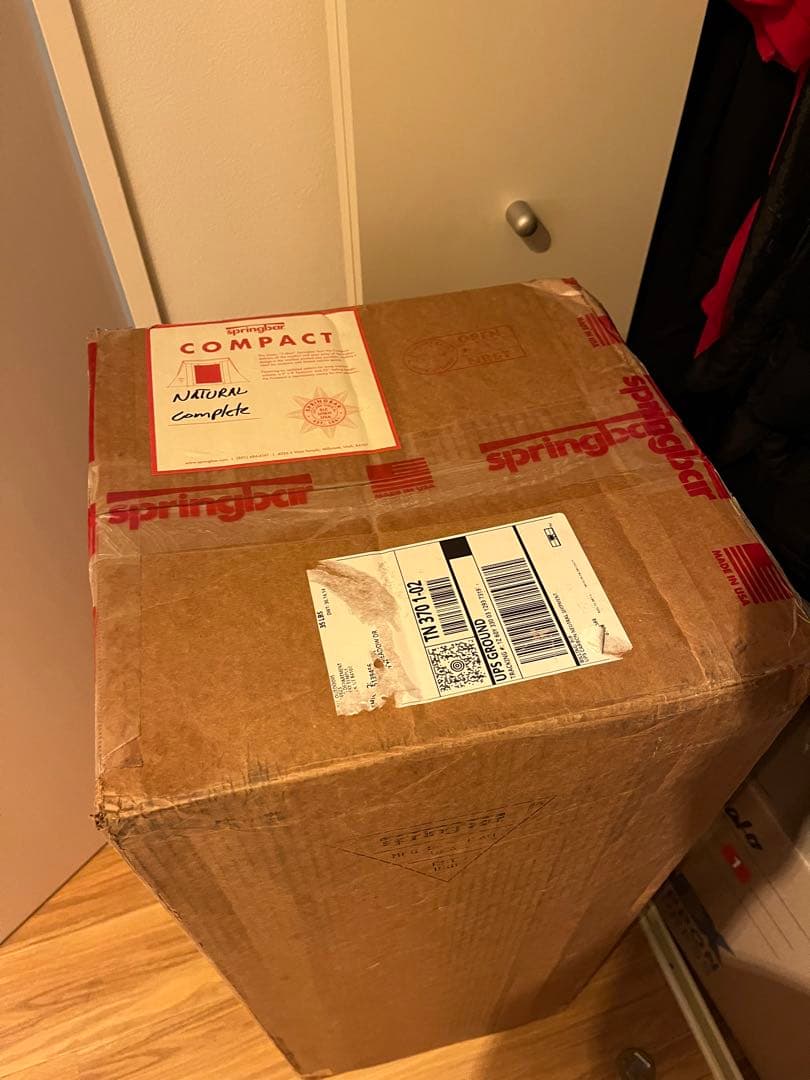 【超希少品】スプリングバーコンパクトテントSpringbar 【入手困難正規品】