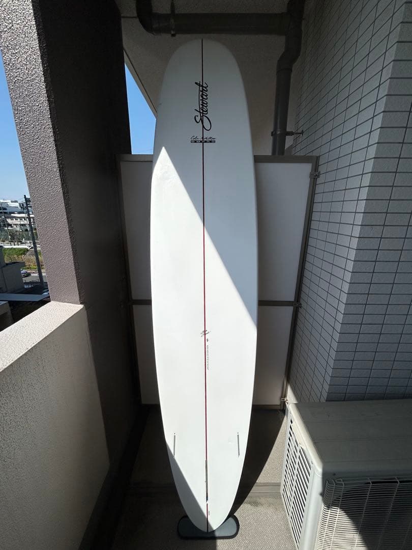 Stewart ロングボード 9.0 フィン+ハードケース付