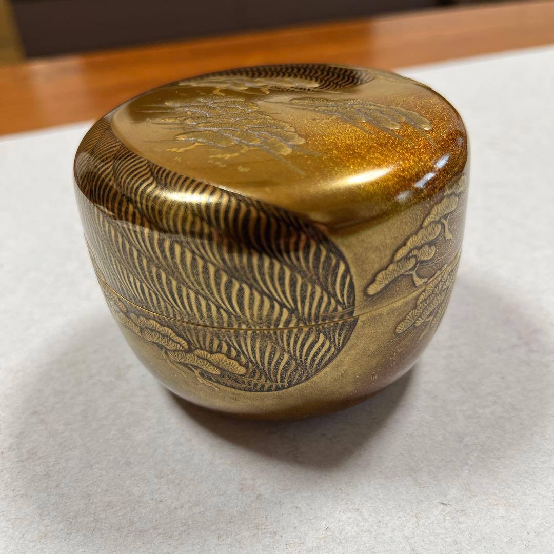 茶平一斎　平棗　棗　茶平　浜松金蒔絵　茶道具ブランド　能登輪島塗　茶道宗徧流