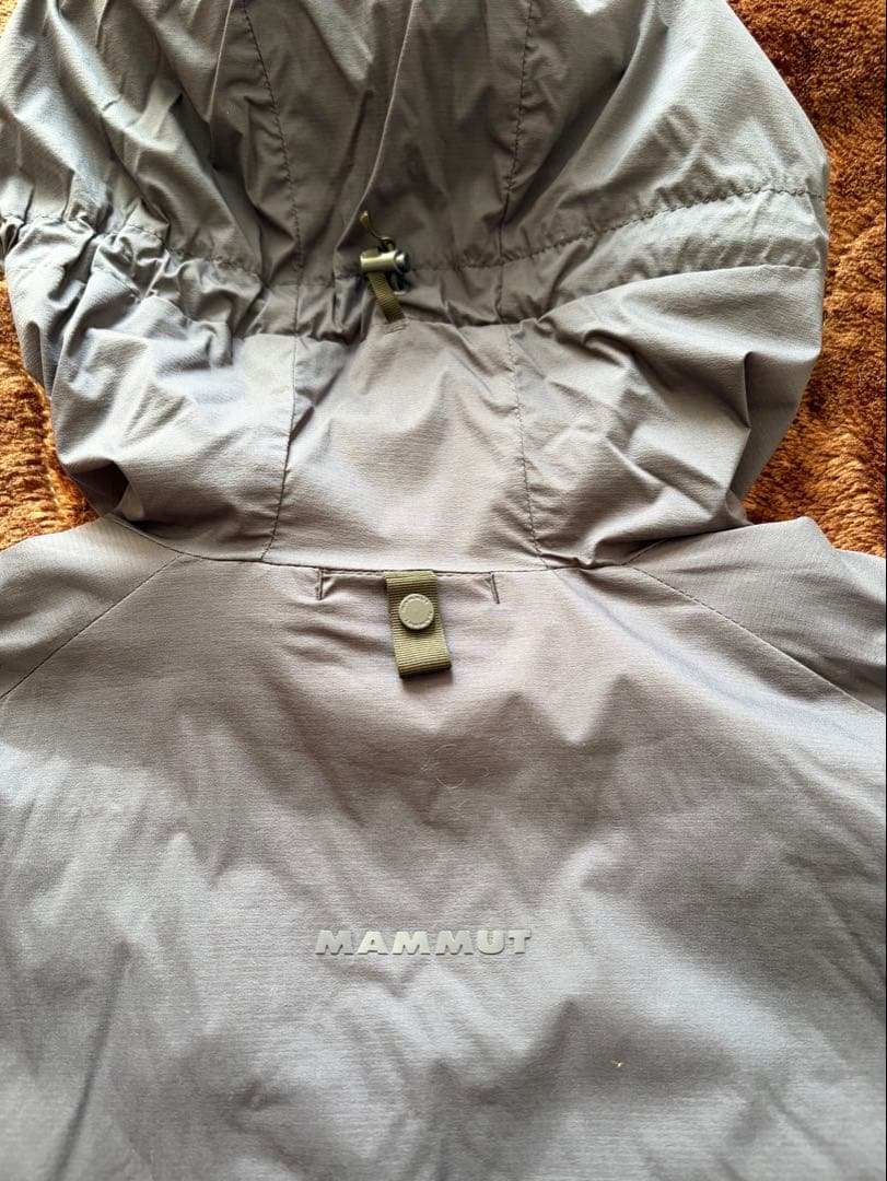 MAMMUT フード付きジャケットM 紺