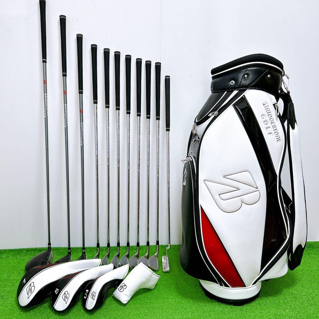 ブリヂストン BG-100 メンズクラブセット 11本 S 初心者 一流 ②