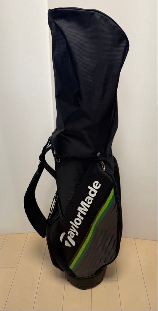 TaylorMade キャディバッグ 黒 ゴルフ テーラーメイド