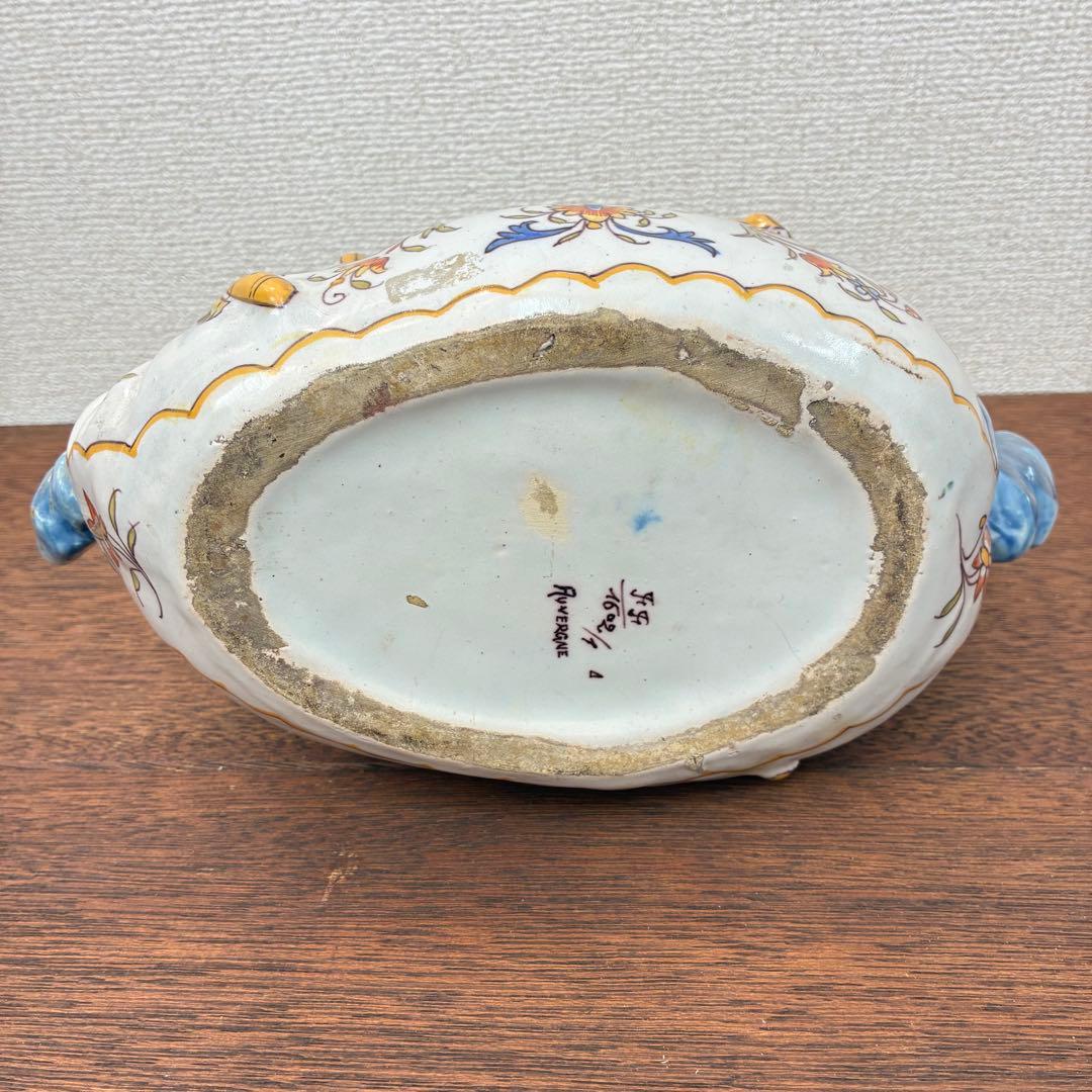 【希少】フランス 1900年代 アンティーク フラワーポット 入手困難