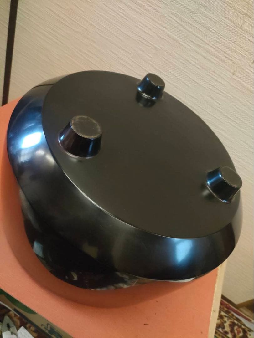 茶道具 銅製 風炉 銘 般若宗勘作 未使用品 五徳付