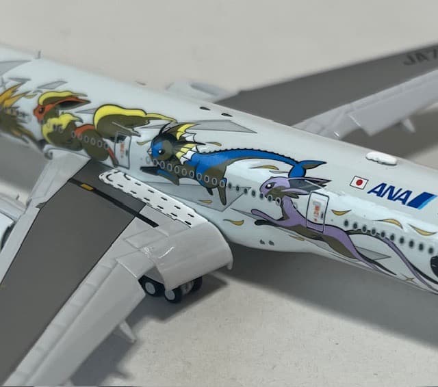 航空機・ヘリコプター ANA B777-300ER JA784A Eevee Jet FlapDown