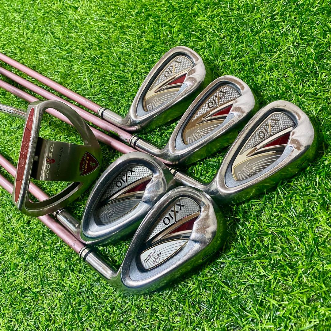 XXIO ゼクシオ10 8 レディースクラブセット 10本 L 右 ボルドー