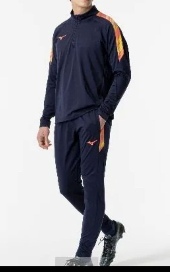 新品！ミズノ ストレッチフリースシャツ＆パンツ上下セット 定価15,400円