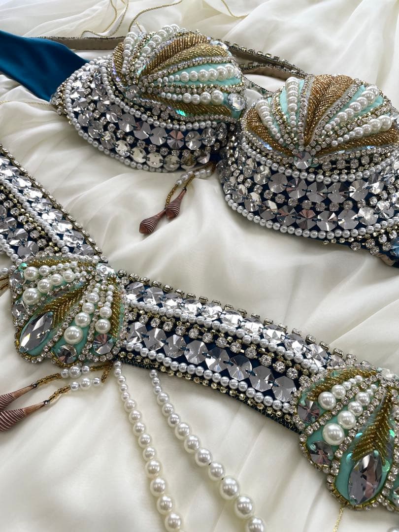 ベリーダンス衣装　Balily 　白