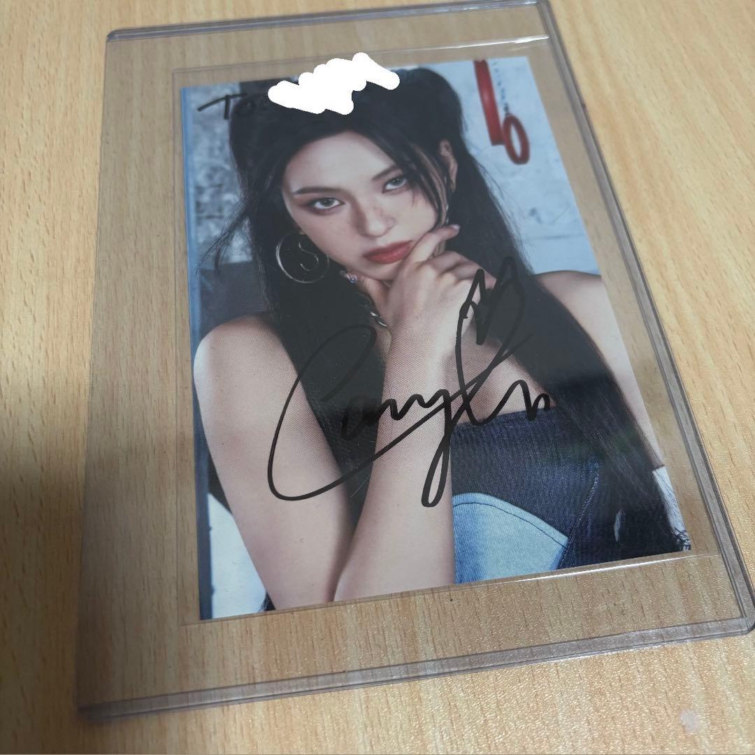 【BABYMONSTER/ベイビーモンスター/ベビモン】チキータ サイン