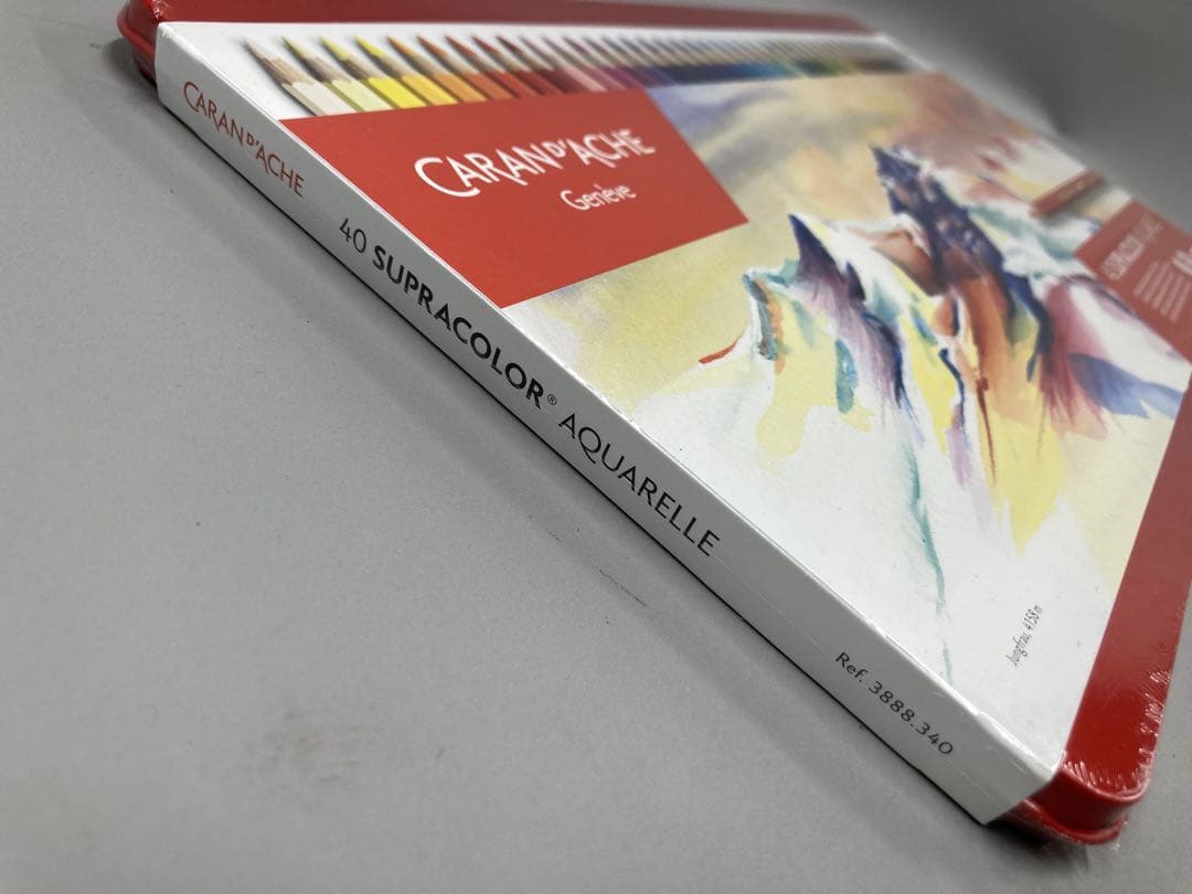 カランダッシュ 40色 新品未使用 水彩色鉛筆 デザイン 絵画 お絵描き 半額