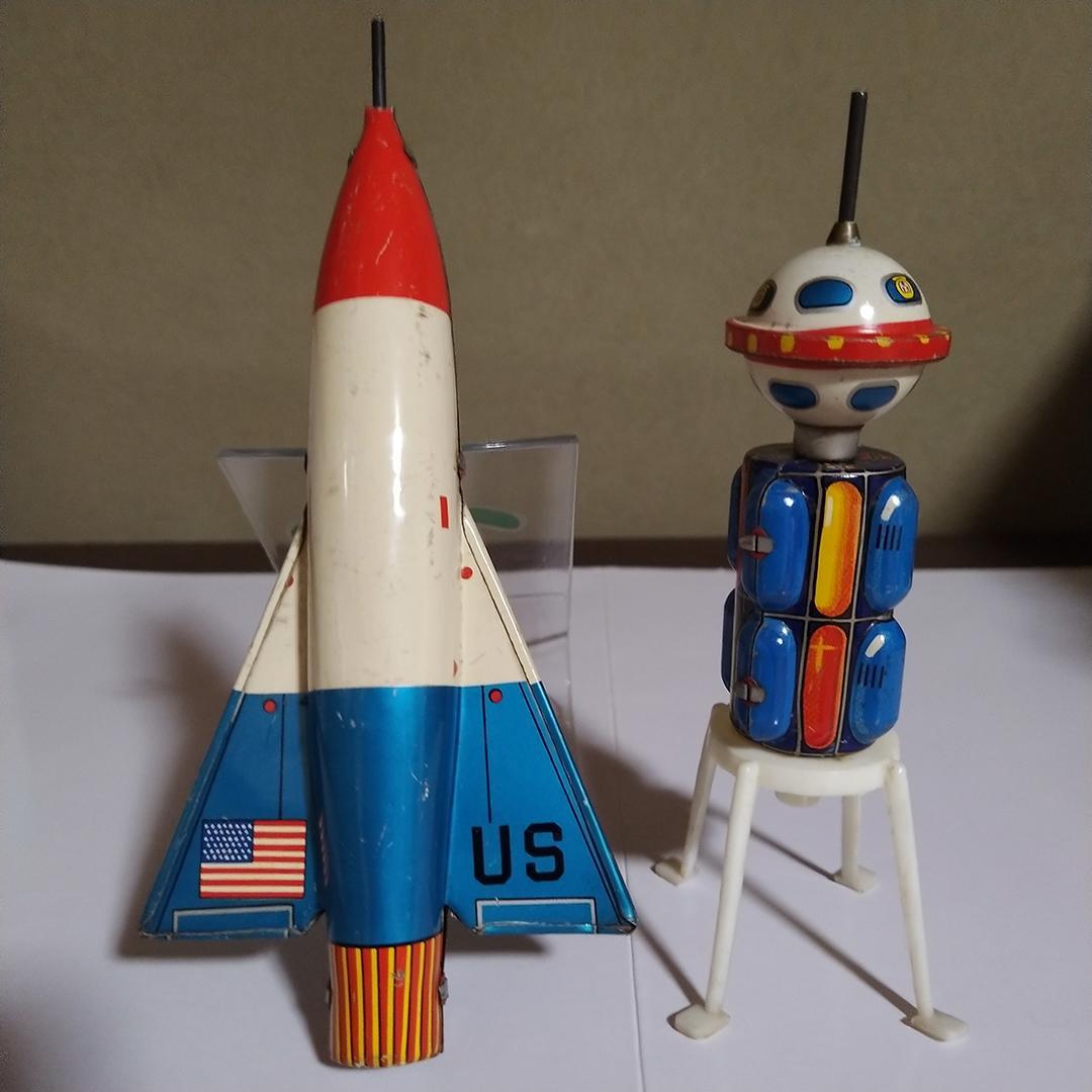 WACO ワコー 宇宙ステーション 電動 稼働品 ブリキ