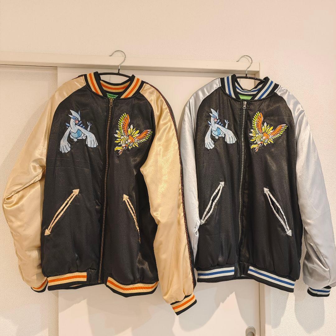 金銀25周年 スカジャン　ルギア　ホウオウL サイズ　2点　箱つき