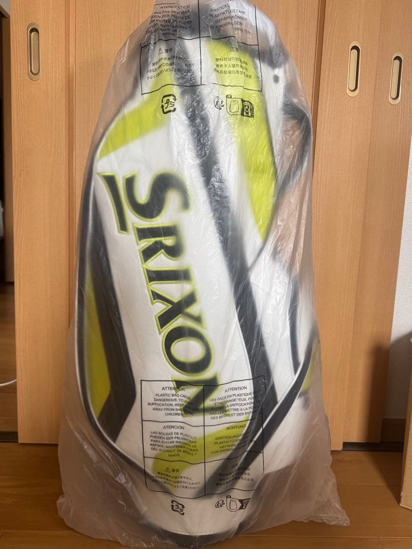 Srixon キャディバッグ ホワイトイエロー