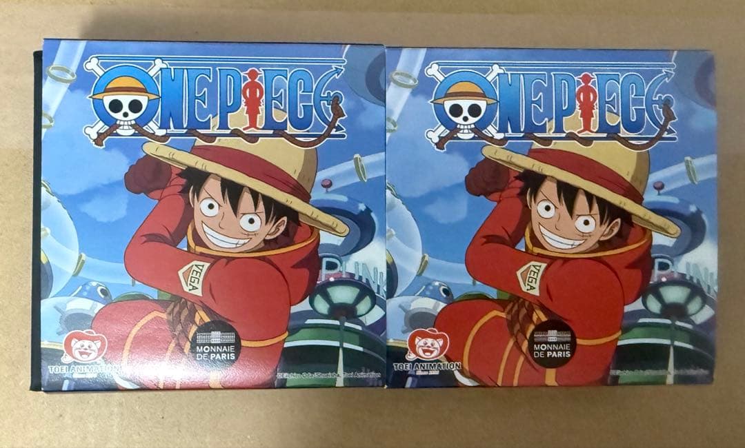 【希少】フランス造幣局　ワンピース　純銀　プルーフ貨幣