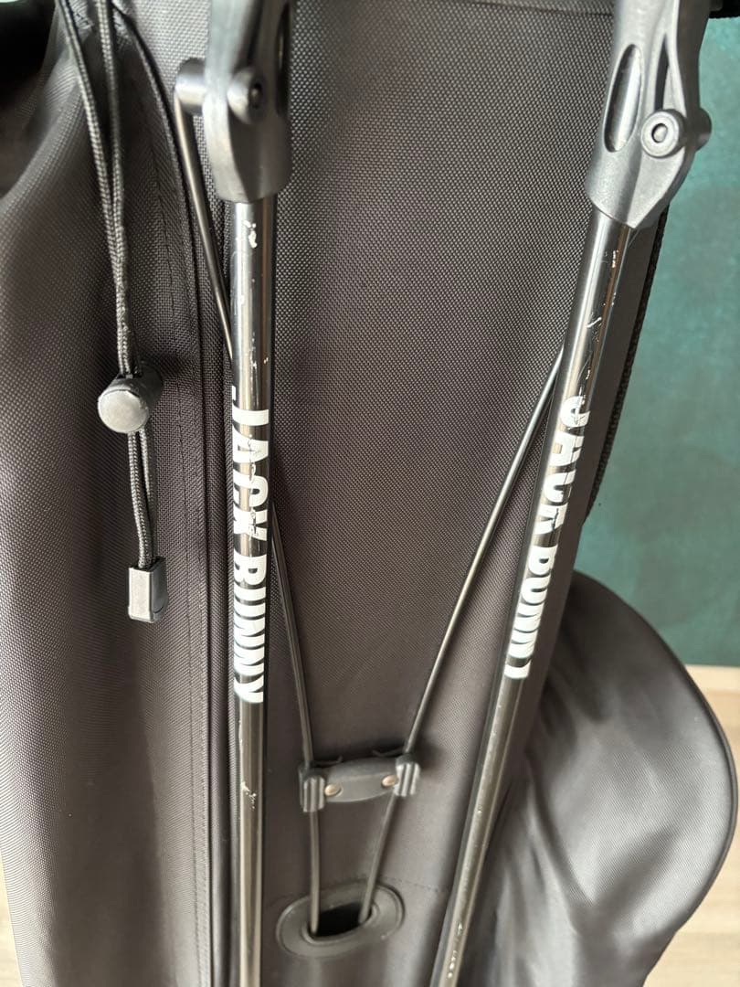 JACK BUNNY!! スタンド式キャディーバック ヘッドカバー5点付き