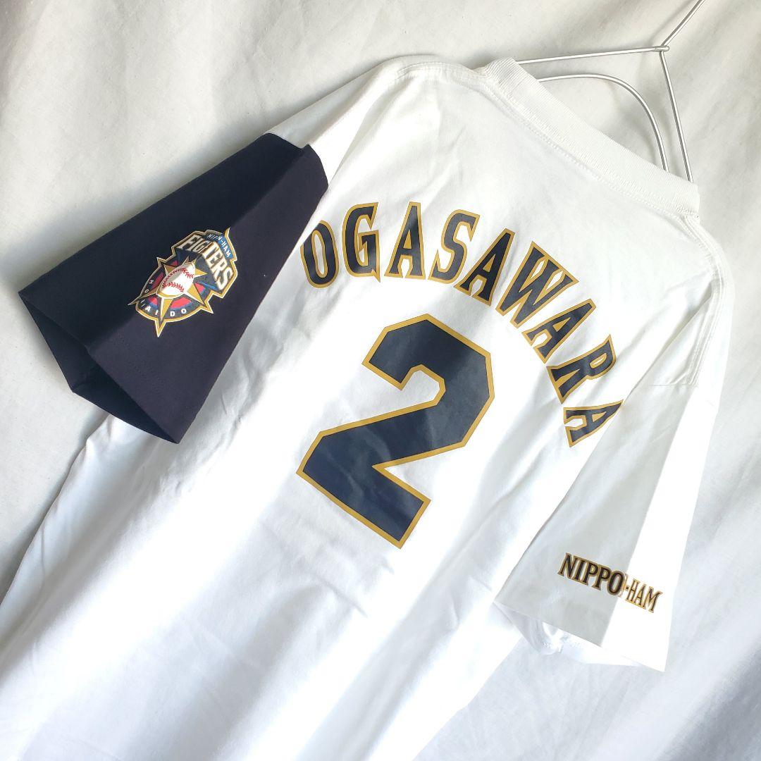未使用 北海道日本ハムファイターズ 小笠原道大　ガッツ プレイヤーズ Tシャツ