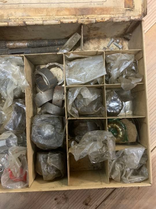 希少！ 当時物 昭和レトロ 島野工業 3スピードハブ 部品 ケース セット