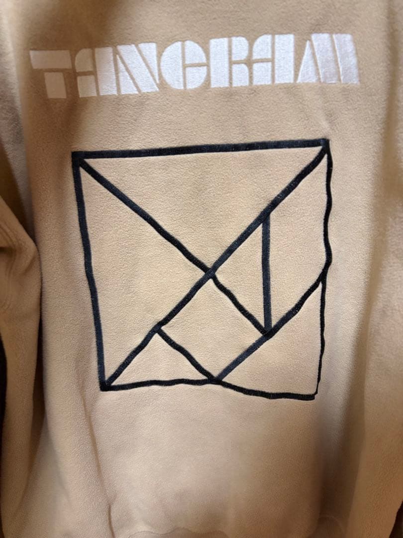 TANGRAM タングラム パーカー フリース L ベージュ ゴルフ