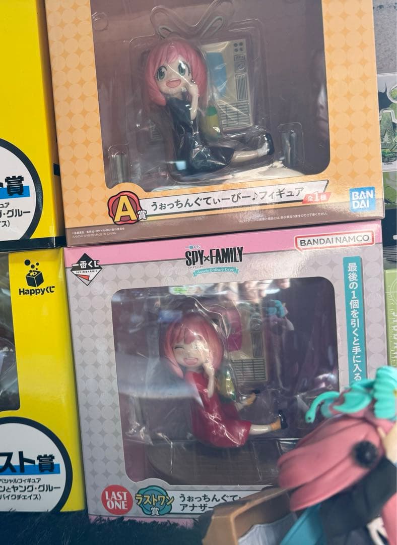 一番くじ SPY×FAMILY アーニャ　フィギュア　3つセット