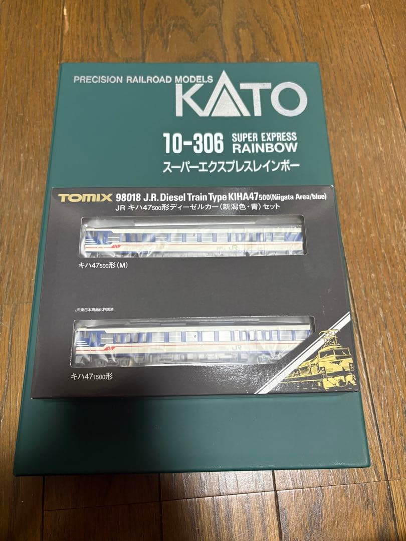 TOMIX キハ47 新潟色・青　KATO スーパーエクスプレスセット