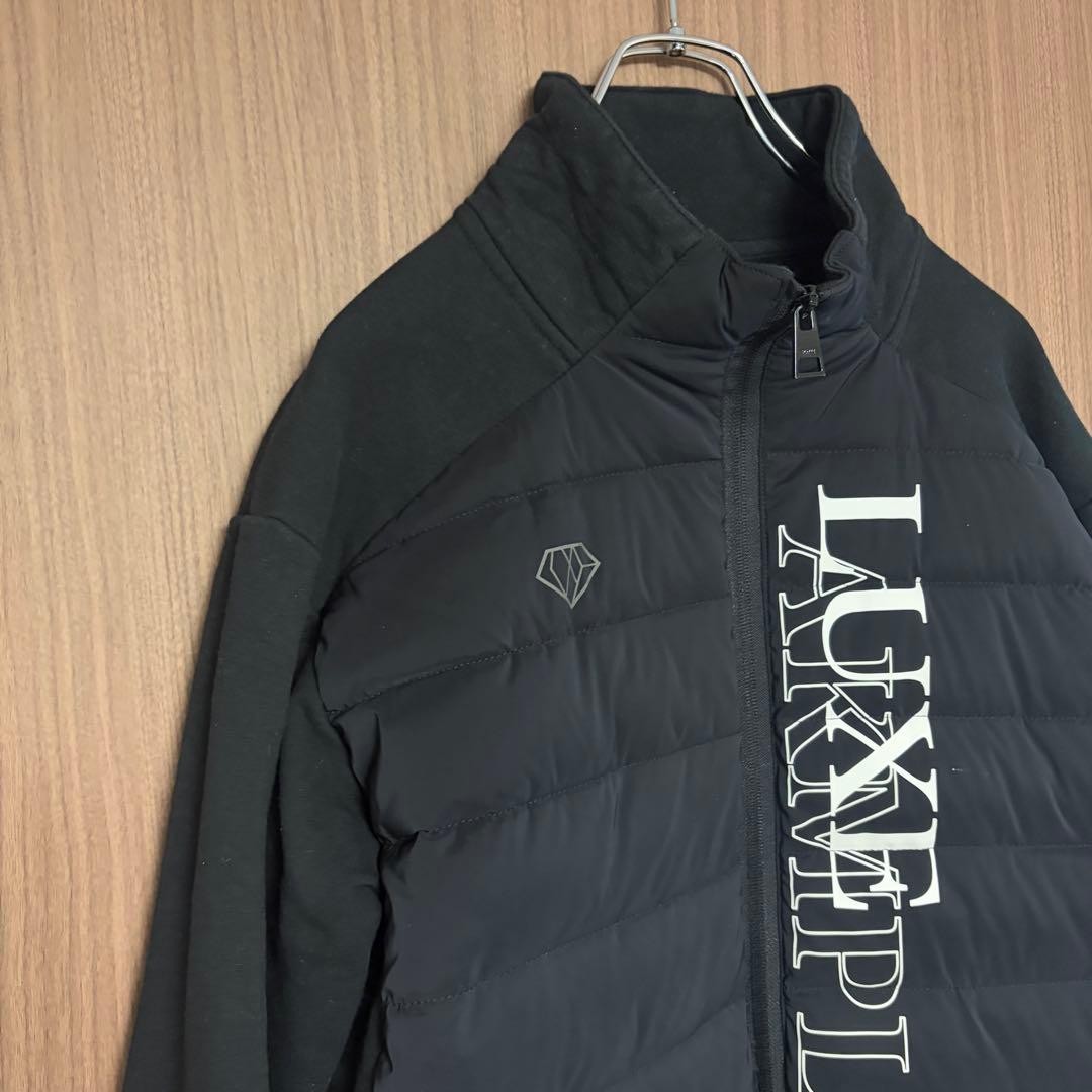 LUXEAKMPLUS スタンドネック ドッキング パデッドジャケット L