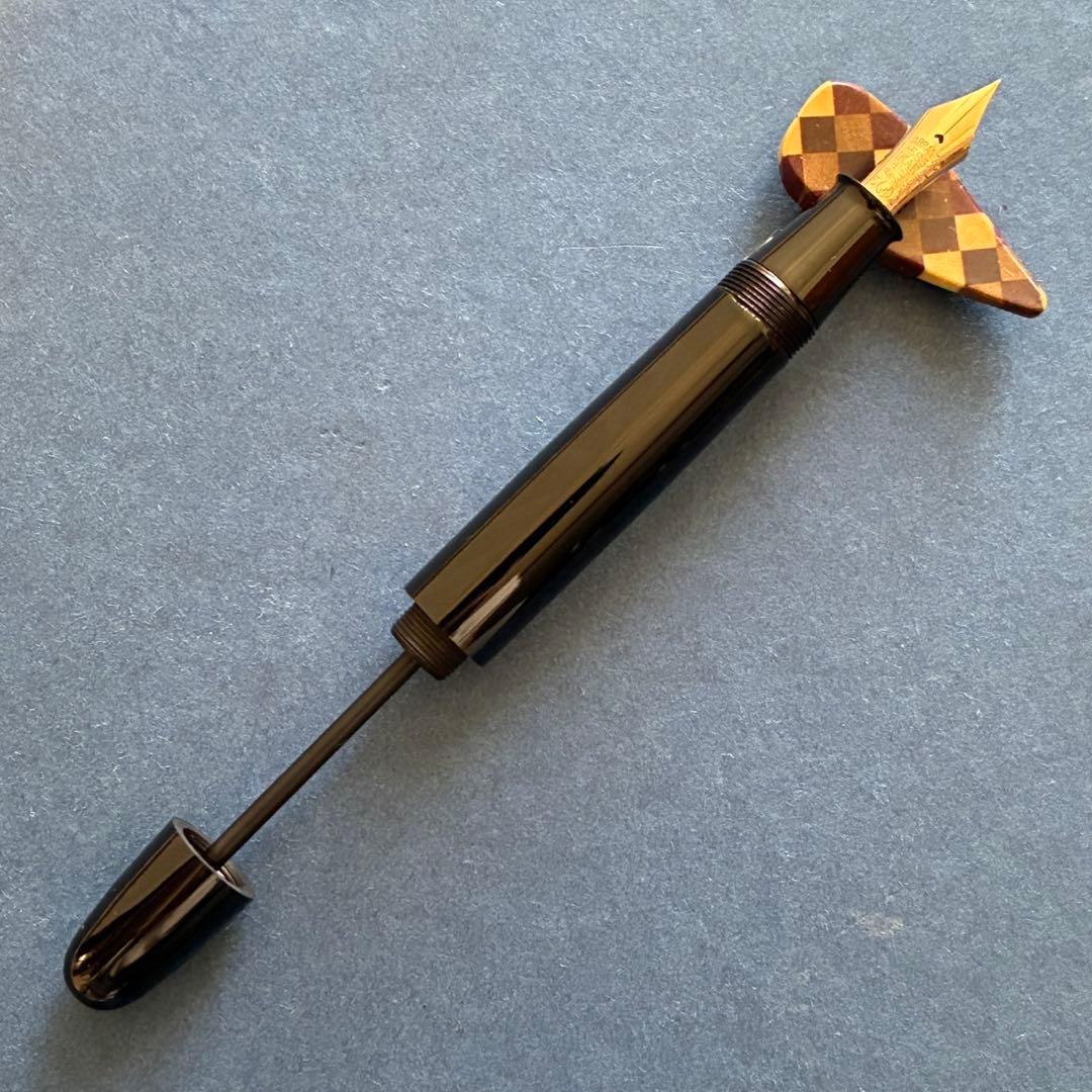 酒井栄助　兜木銀次郎　土田修一　手作り万年筆