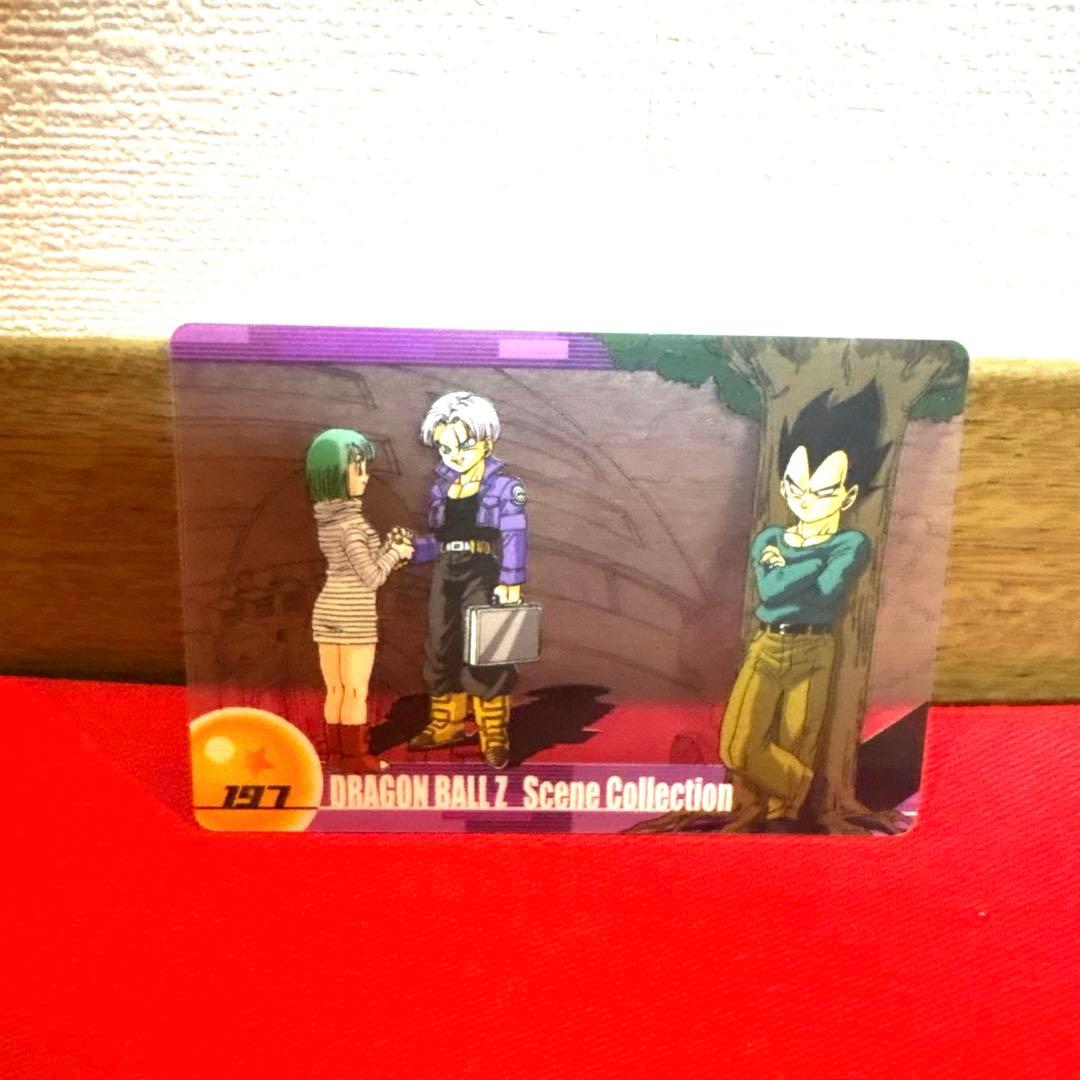 ベジータファミリー トレカ ドラゴンボールZ 鳥山明 トランクス 家族 当時物