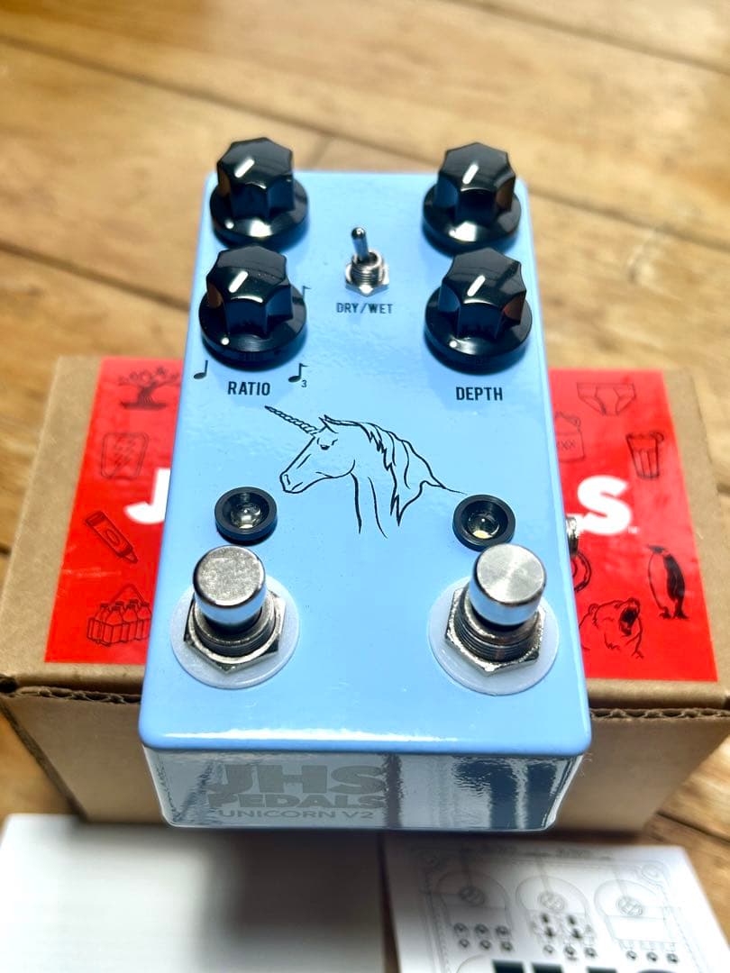 ギター JHS Unicorn Chorus Vibrato Univibe 2025