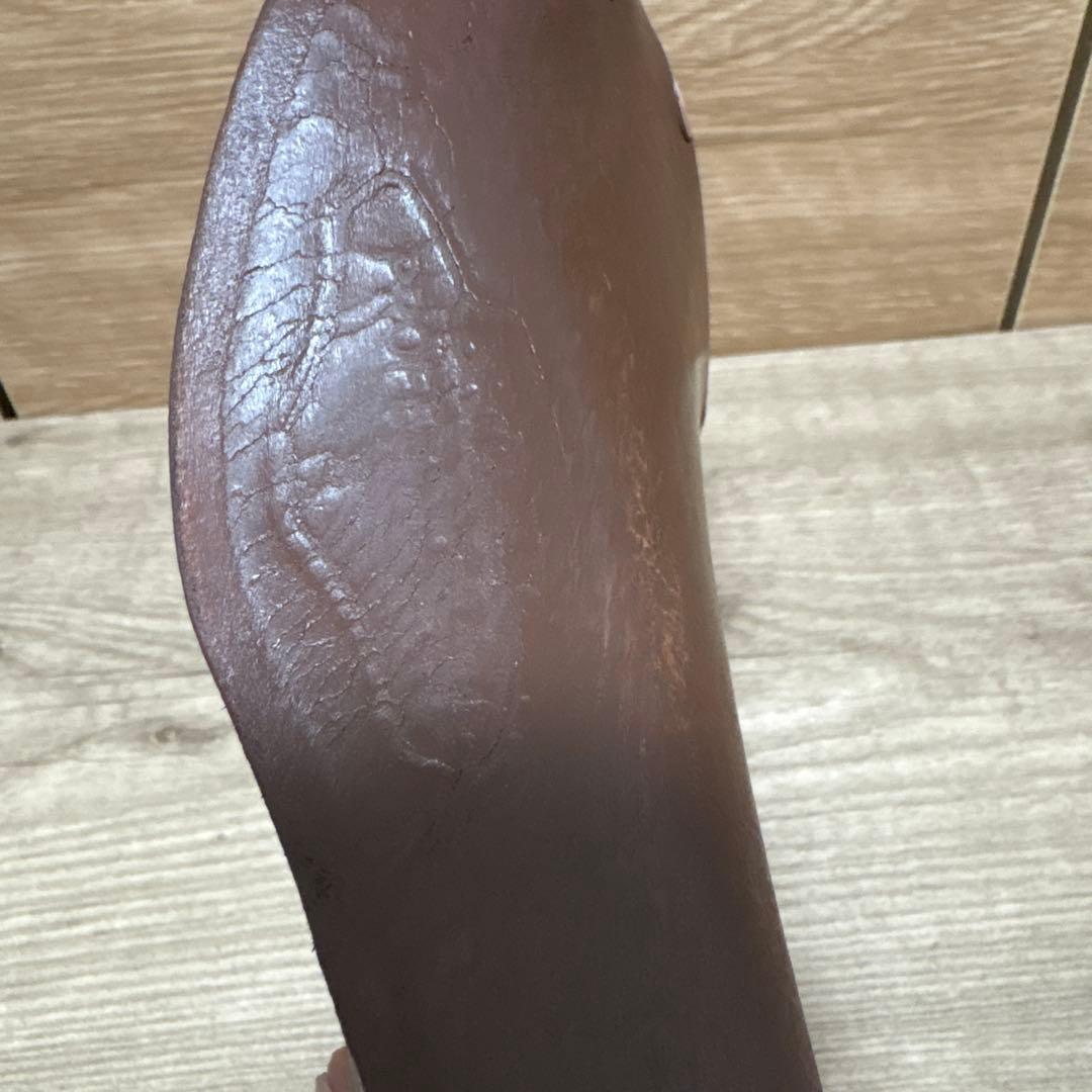 BROOKS ブラウン レザーサドル