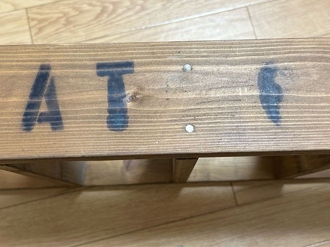 70s ビンテージ ディスプレイ アイアン ラダー ウッド 梯子 セット USA