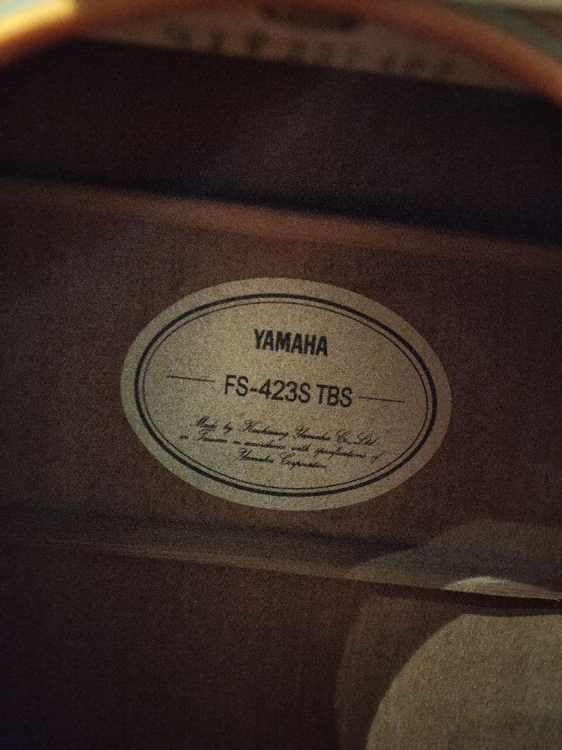 ス*ウ様 Yamaha FS-423S TBS アコースティックギター