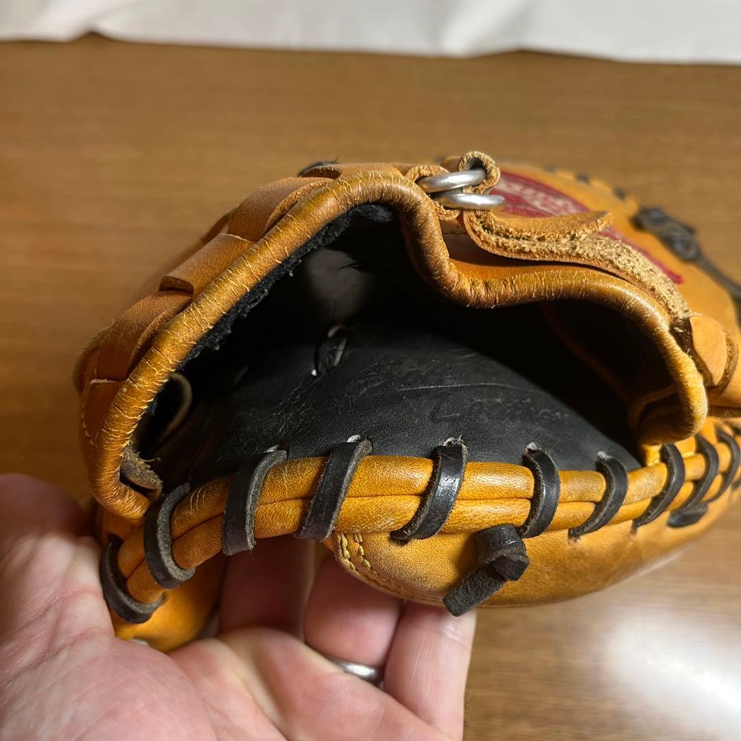 ローリングス 一般軟式 キャッチャーミット 良品 大人用 プロモデル