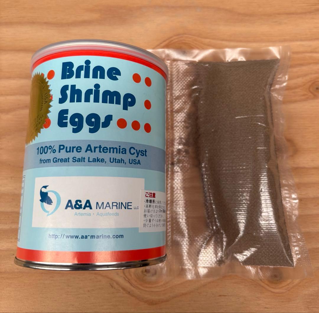 ブラインシュリンプ　未開封　1缶　オマケ付き