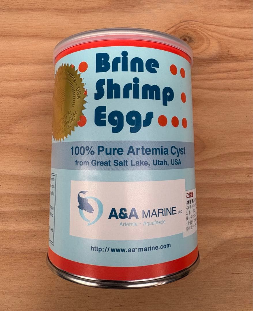 ブラインシュリンプ　未開封　1缶　オマケ付き