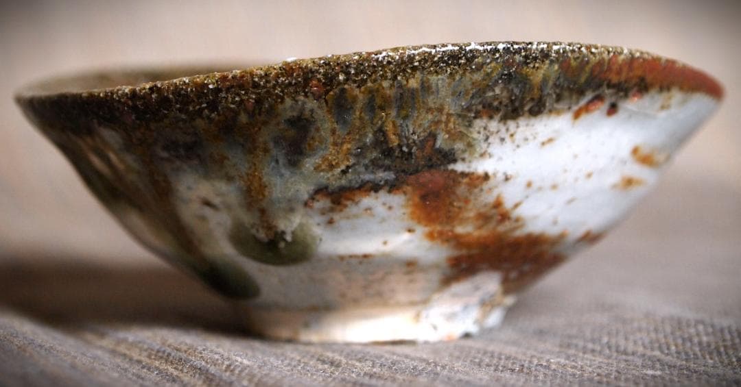 人気作家★辻村塊【師＆父：辻村史朗】★粉引盃★共箱・友布・栞