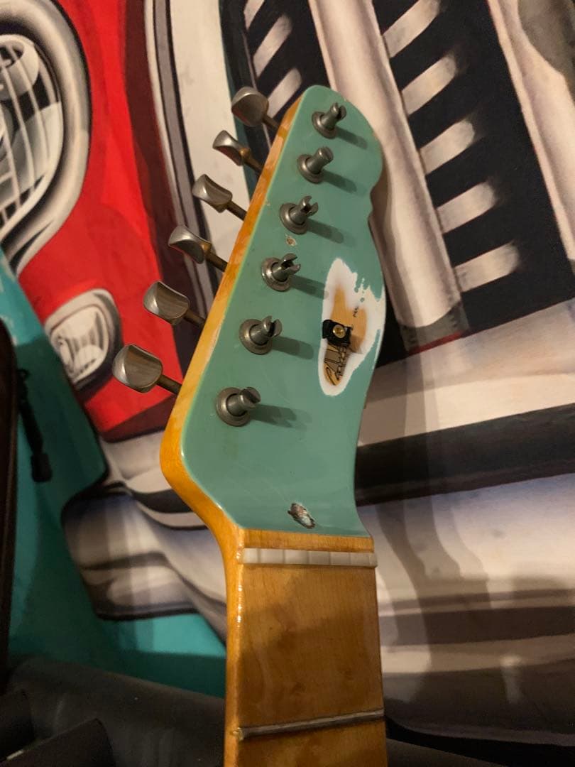 All Parts Wood テレキャスターコンポーネントギター　ハードレリック