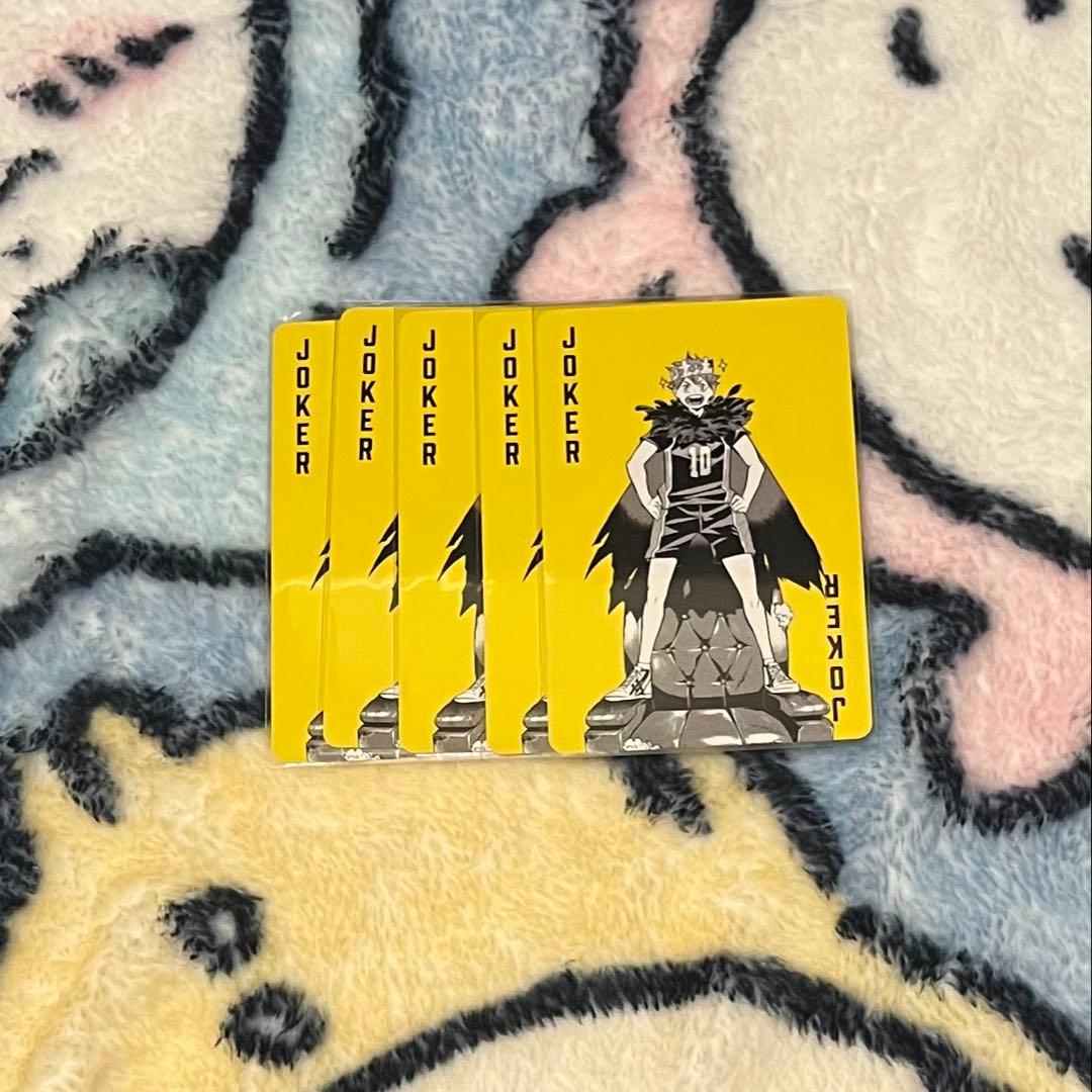 ハイキュー 原画展 トランプ