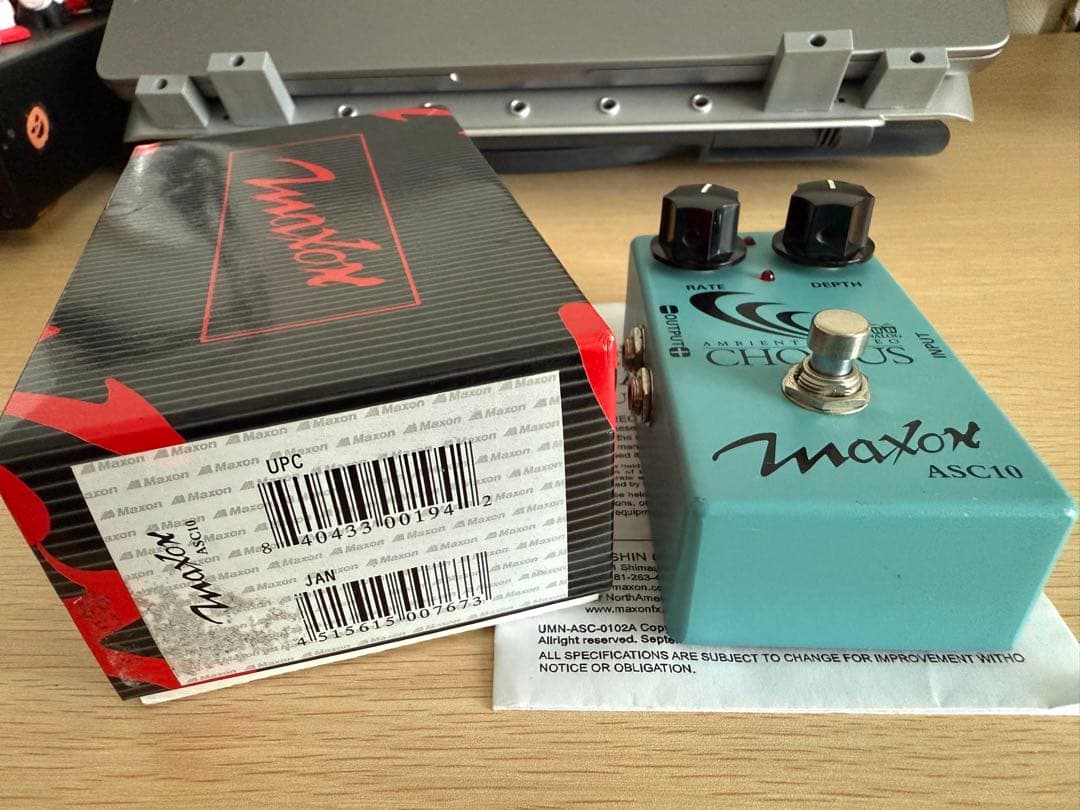 「中古」Maxon ASC10 コーラスエフェクター ギターエフェクター
