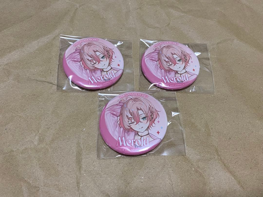 フラガリアメモリーズ　ZOZO 缶バッジ メロルド