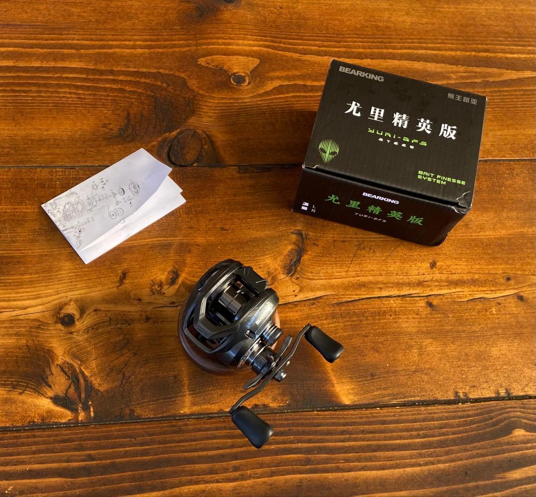 ベイトリール　ベイトフィネスリール　軽量　32φ 新品未使用　バス釣り　渓流釣り