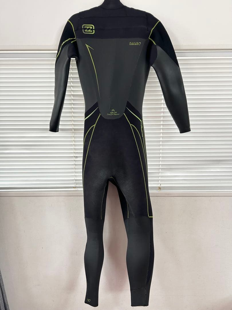 ビラボン ウェットスーツ　ノンジップフルスーツ　セミドライ　裏起毛 サーフィン