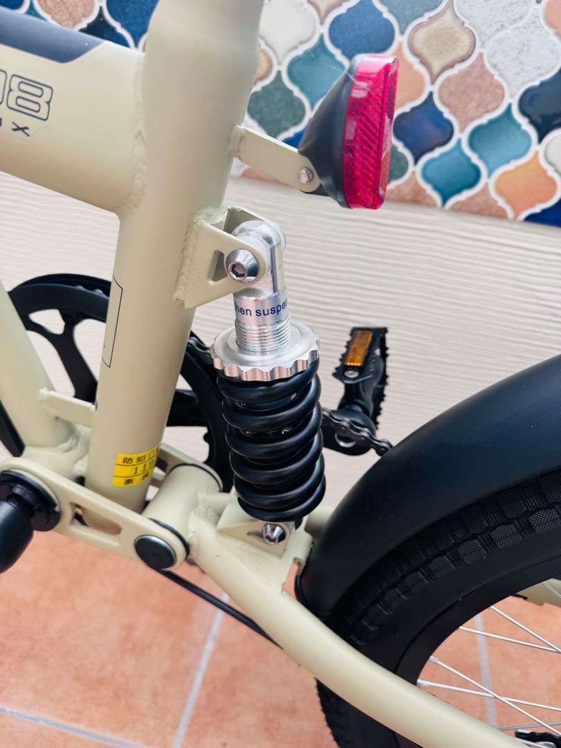 新車マイパラス(My pallas) MF-208折畳セミファット20インチ