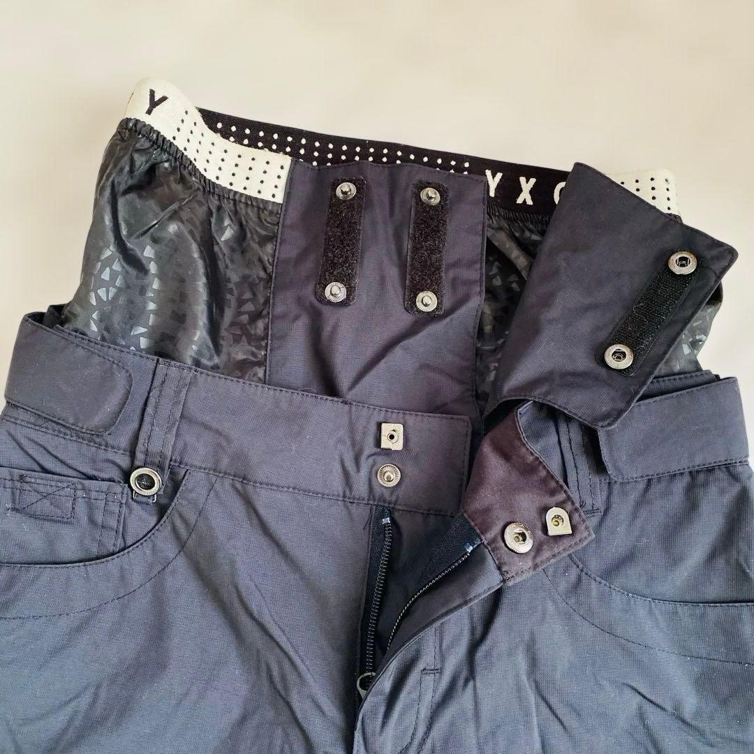 ROXY ロキシー　ロゴ　スキーウェア　スノーボードウェア　パンツ　ブラック