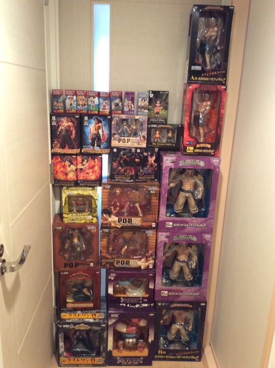 ワンピース 一番くじ プライズ 白ヒゲ エース ルフィ ゼット