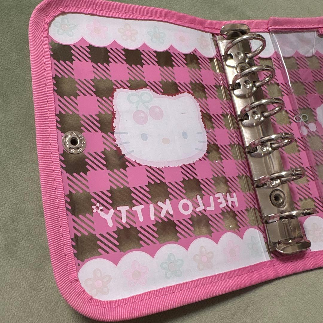 HELLO KITTY 手帳カバー　シール手帳　バインダー