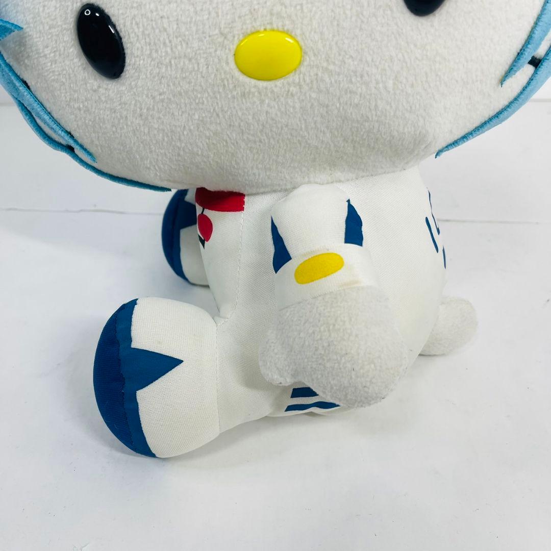 希少 エヴァンゲリオン ハローキティ 綾波レイ ハイパージャンボ ぬいぐるみ